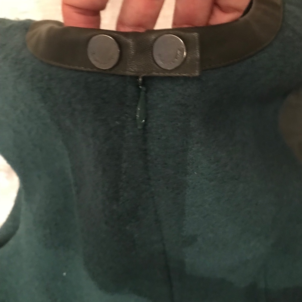 Rachel Roy wool dress with leather trim - Picture 6 of 8